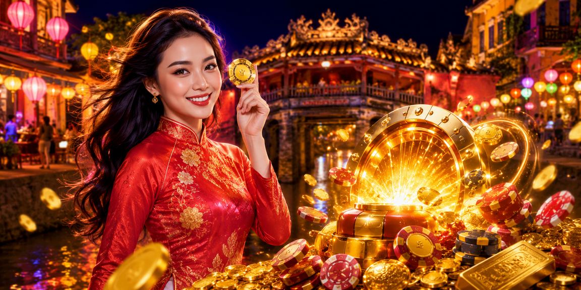 Người chơi tại Hội An tìm hiểu nền tảng cá cược 55win mặc áo dài truyền thống