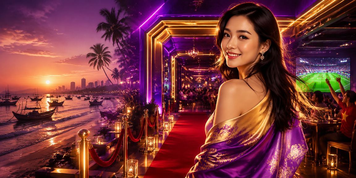 Người chơi VIP tại bãi biển Mũi Né thư giãn và kiểm tra tài khoản cá cược