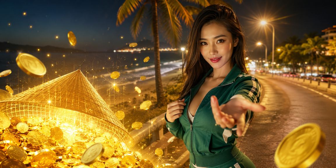 Người chơi tại Phan Thiết mặc nón lá tham gia cá cược casino trực tuyến dịp lễ